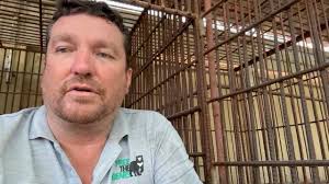 Last week our CEO Matt was back at the bear bile farm in Vientiane, Laos,  that we recently rescued 3 moon bears from, helping our team dismantle &  remove the cages so