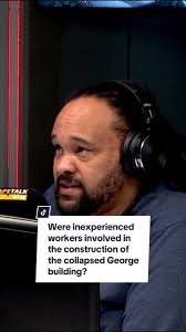 Lester Kiewit speaks with Roy Mnisi, Executive Director of Master Builders  South Africa about the unconfirmed reports that unskilled, inexperienced  labourers were constructing the building that ...