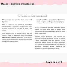 An example of a freelancer would be an independent. Malay To English Translation News Article Freelancer
