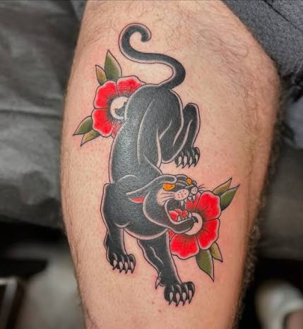 Christa Wagner · Gothic Tattoos · STL | The crawling panther tattoo is a traditional  tattoo that originated in the 1940s and became popular in the 1950s and  1960s. The original... | Instagram