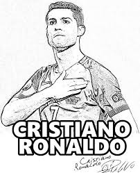 Cristiano Ronaldo Real Madrid Player Cr7 Ronaldo Coloringpages Coloringsh Colo Ronaldo Real Madrid Desenho De Jogador De Futebol Cristiano Ronaldo