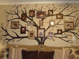 My Family Tree Mural Copied From Another I Found On Pinterest Tree Branch Wall Decor Heart Wall Decor Nursery Wall Decor