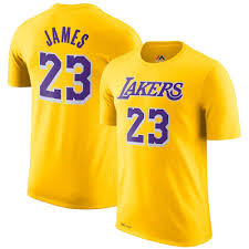Pagesbusinessessports & recreationsports teamlos angeles lakers. Majestic Athletic Men S Lebron James 23 Los Angeles Lakers Gold Jersey T Shirt 23147921 92 00 Amos Kotomori Inc Halkic Sports