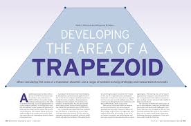 By using those values, this c program will find the area of a trapezoid and median of a trapezoid. Pdf Developing The Area Of A Trapezoid