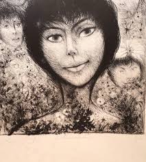 29. Edouard Goerg. (1893-1969.)Brunette and her girlfriends. Brunetė ir jos  draugės. 1960.