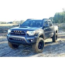 Be sure to follow lanning on tanner's 2nd gen prerunner tacoma with 4 of lift and 33 tires. 2nd Gen Raptor Grille With White Lights Tacoma World