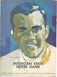 Notre Dame Vs. Lasalle “IRISH HOOPS” Feb. 16, 1989 “Elmer Bennett” Program 