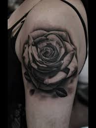 Black And White Rose Tattoo Designs 3d Black And White Rose Tattoos 3d Like Superior Detailed Black And Rose Tattoos For Men Black Rose Tattoos Rose Tattoo Design