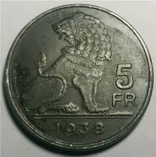 Belgique • belgië • belgien—la communauté germanophone de belgique. Munze 5 Francs Belgique Belgie Edge Lettering With Crown Belgien 1934 1951 Leopold Iii Wcc Km116 1