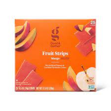Already, they can put you in a worse spot if you're lacking protein. Mango Fruit Strips 12 5oz 25ct Good Gather Target