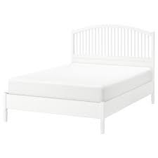 tyssedal bed frame white luroy queen ikea bedkader bed meubels slaapkamermeubels