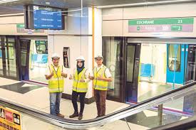The mutiara damansara mrt station is an elevated mrt station serving the suburb of mutiara it is located adjacent to the mutiara damansara commercial area where the curve shopping centre. Building Malaysia S First Mrt Underground Stations