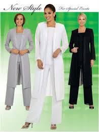 Women 3pc Pant Set Plus Size Evening Dress Party Special Event Mother Of Bride Bride Clothes Evening Dresses Plus Size Mother Of The Bride Trouser Suits