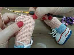 amigurumi 50cm erkek bebek ege bebek 2 bolum bacak ve kol yapilisi youtube baby knitting patterns erkek bebek bebek