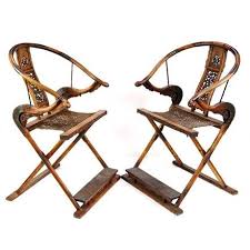 Chinese Wooden Folding Chairs Clars Auction Gallery Wooden Folding Chairs Chair Design Folding Chair