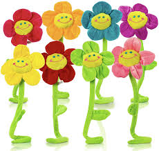 Maybe you would like to learn more about one of these? Amazon Com T Play Plush Flower Bendable Stems Colorful Stuffed Flowers Plush Toy Durable Plush Daisy Flower Bouquet With Happy Smiley Face Toy Flower Sunflower Plushie Gift For Kids Baby Girl Toddlers 13
