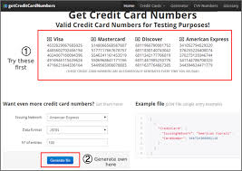 You can get the following benefits from this credit card number validation utility. Generate Free Creditcard Numbers Online