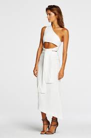 Maurie And Eve After Midnight Dress Womens One Shoulder Asymmetric Midi Dress Review Extra At The Image Web Amazon Dresses Dresses Long Sleeve Tee Dress