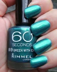 Rimmel London 60 Seconds Nail Polish In Green With Envy