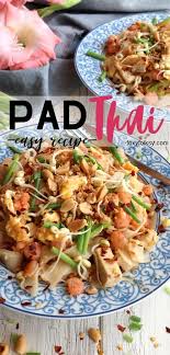 Pad Thai Easy Recipe Recipe Recipes Clean Eating Recipes Pad Thai