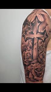 Bird And Rose Tattoo For Men Pin On Shoulder Tattoos For Men