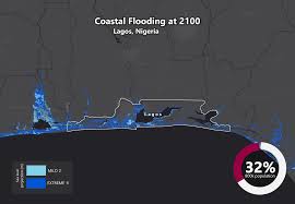 Lagos nigeria map maps state island detailed location portugal africa islands algarve port road karte lonelyplanet harcourt von resolution iddo. Sea Level Rise Projection Map Lagos Earth Org Past Present Future