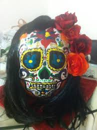 Dia de los muertos pumpkin painting. Day Of The Dead Pumpkin Iii By Lachick4 On Deviantart