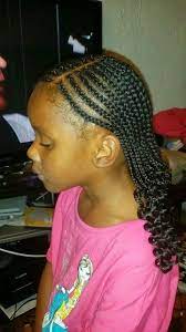 Cornrows With Curly Ends Cute Cornrows Little Girl Hairstyles Cornrow Hairstyles