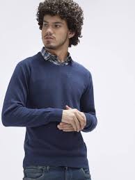 Maybe you would like to learn more about one of these? Get Buffalo Mock Collar Flat Knit T Shirt Online In India