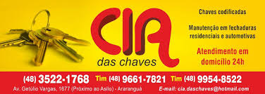 Chaveiro Cia Das Chaves jf
