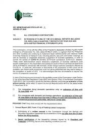 Sec Extends Deadline For Annual And Quarterly Reports For Companies Affected By Covid 19 Grant Thornton The online submission of forms/notices pursuant to mc no. sec extends deadline for annual and