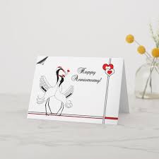 Create unique cards with crello — an easy. Japanese Cranes Happy Anniversary Card Zazzle Com Happy Anniversary Anniversary Cards Happy Anniversary Cards