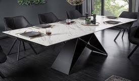 table a diner moderne verre et ceramique extensible seville gdegdesign en 2020 salle a manger verre table a manger extensible table a manger design