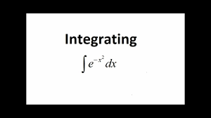 All that i have done here is move x closer to dx and it is still the same expression. Integrating E X 2 The Gaussian Integral Youtube