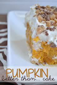 Pumpkin Poke Cake Recipe Desserts Pumpkin Dessert Pumpkin Recipes