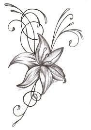 Resultado De Imagen De Dibujos Vintage Png Tattoo Flower Tattoo Drawings Flower Drawing Flower Sketches
