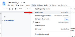 Checking google docs' word count is simple enough. How To Always Display The Word Count In Google Docs