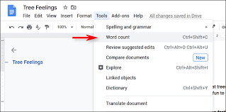 Supported formats are pdf, txt, doc. How To Always Display The Word Count In Google Docs