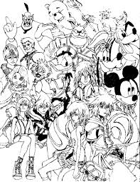 For other characters who share the same name, see gideon. Kingdom Hearts 2 Coloring Pages Crazypurplemama