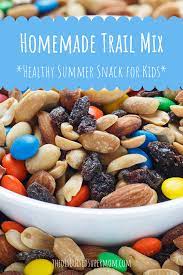 Homemade Trail Mix Snack Packs Perfect For Healthy On The Go Summer Snacks The Disguised Supermom Snacks Homemade Trail Mix Healthy Summer Snacks