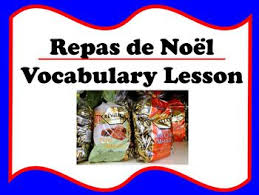 Le Repas De Noel French Christmas Dinner Vocabulary Teaching Culture Teaching French Powerpoint Lesson