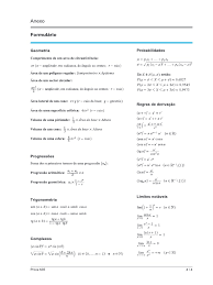 Em 2009, o exame aperfeiçoou sua metodologia e passou a ser utilizado como mecanismo de acesso à educação superior. Formulario Matematica A 12Âº 2017