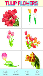 Supercoloring.com is a super fun for all ages: Tulip Flower Coloring Pages Color By Number For Android Apk Download