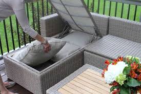 Coismo 126'x63'x28' extra large and durable patio furniture cover for 7pcs wicker furniture set, waterproof. 3pc Teak Ash Wicker Sectional Sofa Set With Waterproof Storage Outdoor Furniture Cushions Waterproof Outdoor Storage Wicker Sectional
