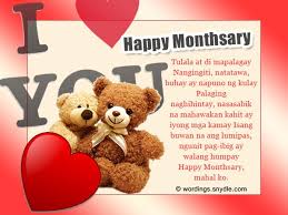 Romantic Birthday Greetings For Wife Tagalog Share This On Whatsapphappy Monthsary Messages In Tagalog It S A Month After You Decided T Message For Boyfriend Message For Girlfriend Happy Monthsary Quotes