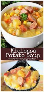 Kielbasa Potato Soup Easy Soup Recipes Kielbasa Recipes Soup Recipes