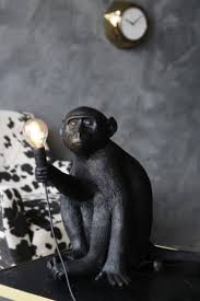 Monkey Seletti Lampe De Table En 2020 Lampes De Table Table De Chevet Originale Luminaire