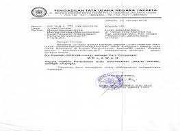 Pengertian ktun • menurut utrecht: Surat Panggilan Perkara Nomor 224 G 2017 Ptun Jkt Pengadilan Tata Usaha Negara Jakarta