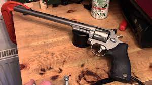 Although revolvers existed before the early 19th century, the mechanism patented by samuel colt in 1836 led to widespread use of the revolver. Taurus 22 Long Barrelled Revolver Youtube