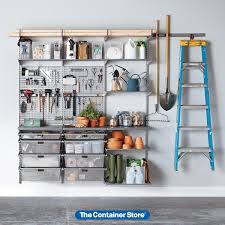 Elfa Utility Garage Planting Solution Easy Garage Storage Garage Organization Diy Garage Storage Inspiration